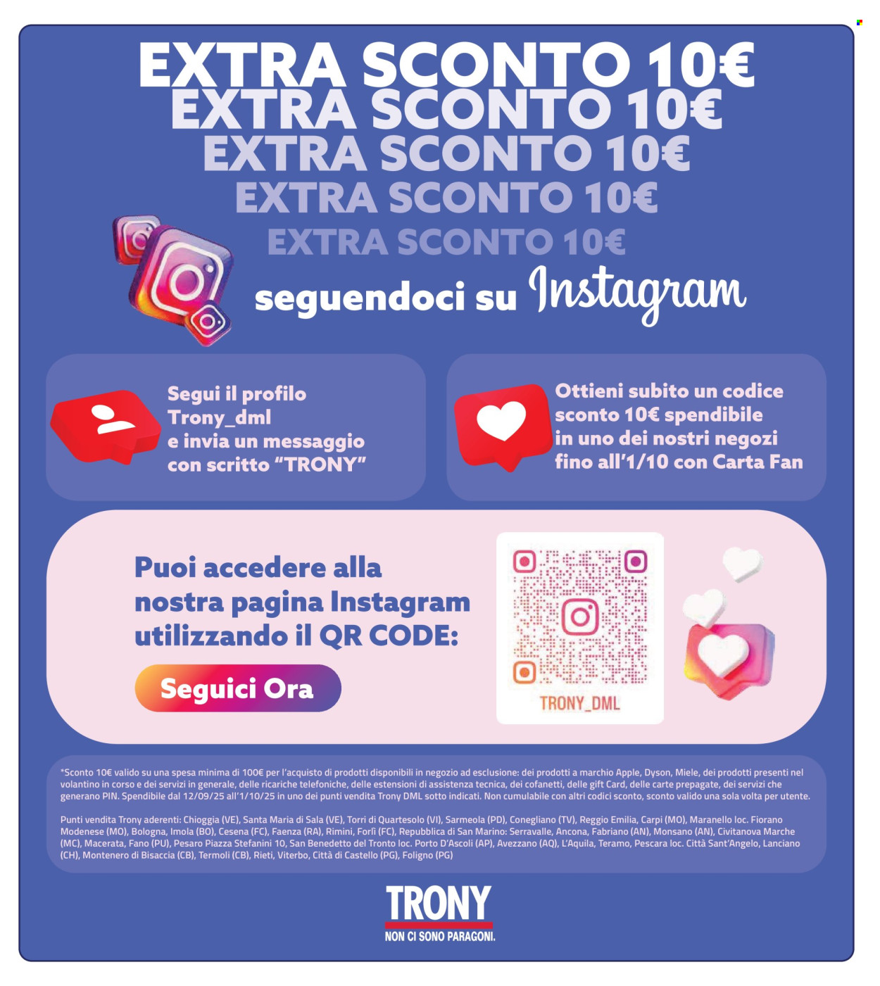 Volantino Trony - 16/9/2025 - 1/10/2025. Pagina 3