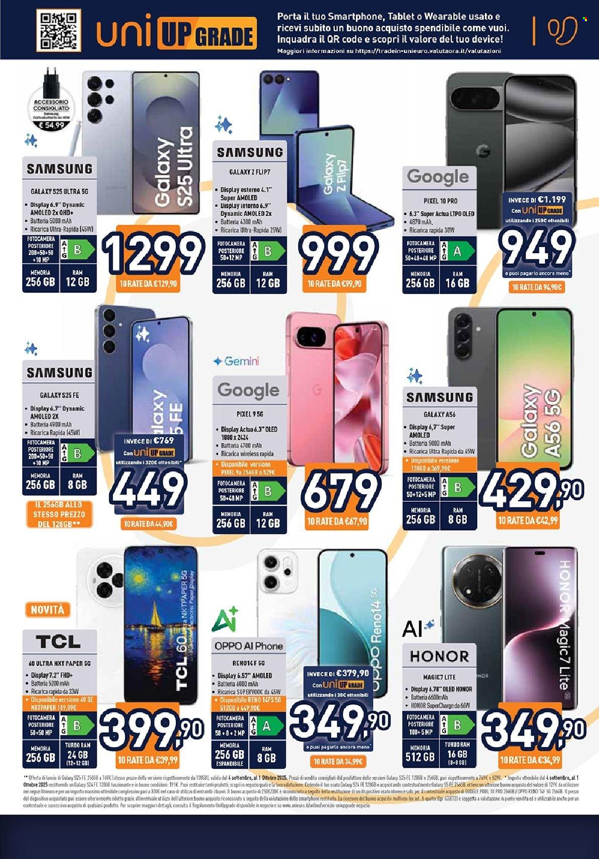 Volantino Unieuro - 17/9/2025 - 2/10/2025. Pagina 31