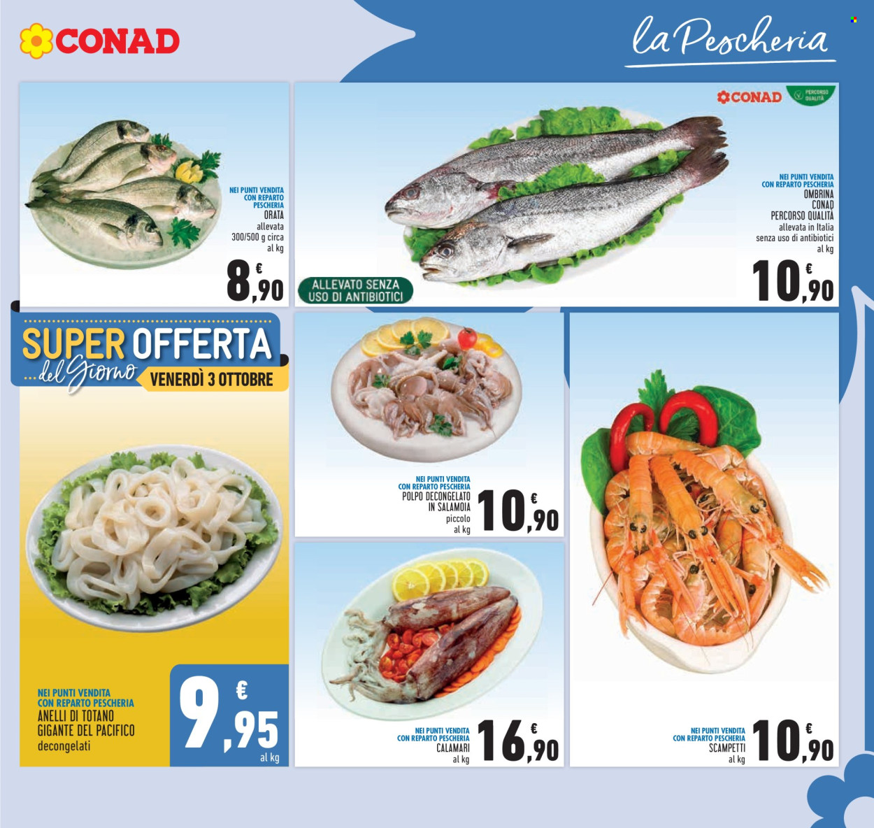 Volantino Conad - 24/9/2025 - 7/10/2025. Pagina 3