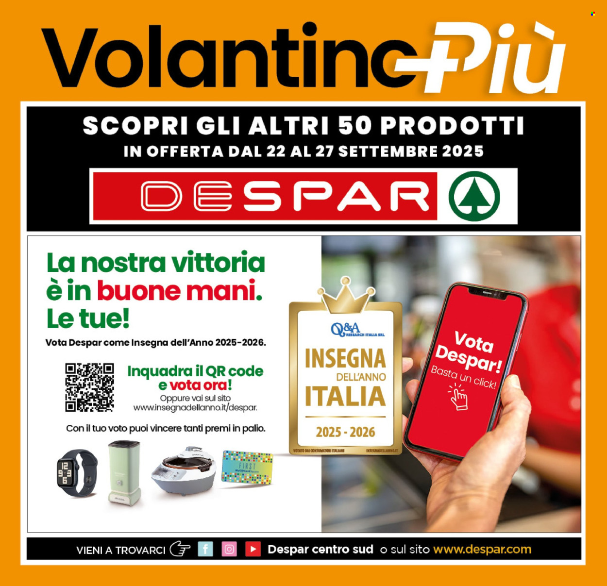 Volantino Despar - 22/9/2025 - 27/9/2025. Pagina 16