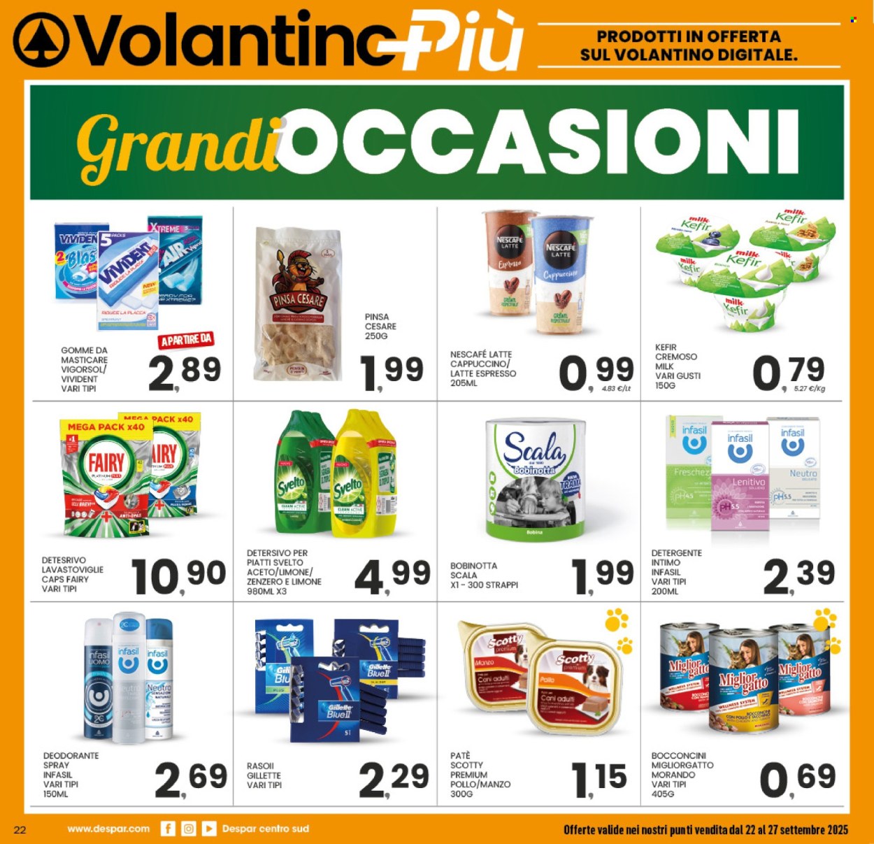 Volantino Despar - 22/9/2025 - 27/9/2025. Pagina 21