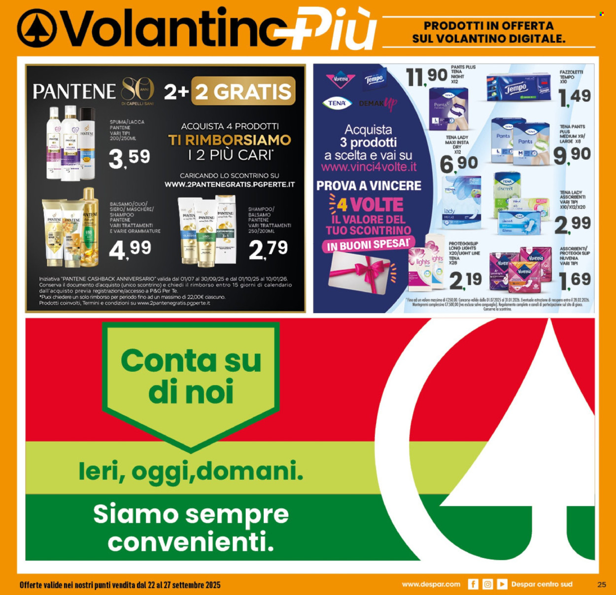 Volantino Despar - 22/9/2025 - 27/9/2025. Pagina 24