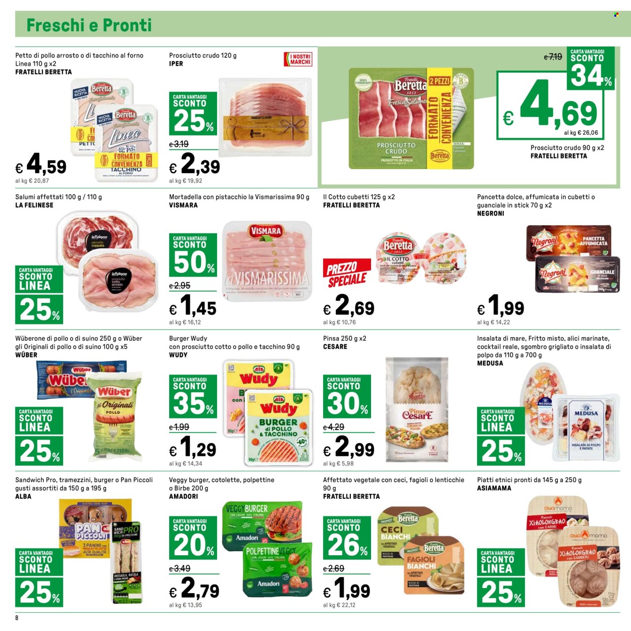Volantino Iper, La grande i - 22/9/2025 - 1/10/2025. Pagina 8