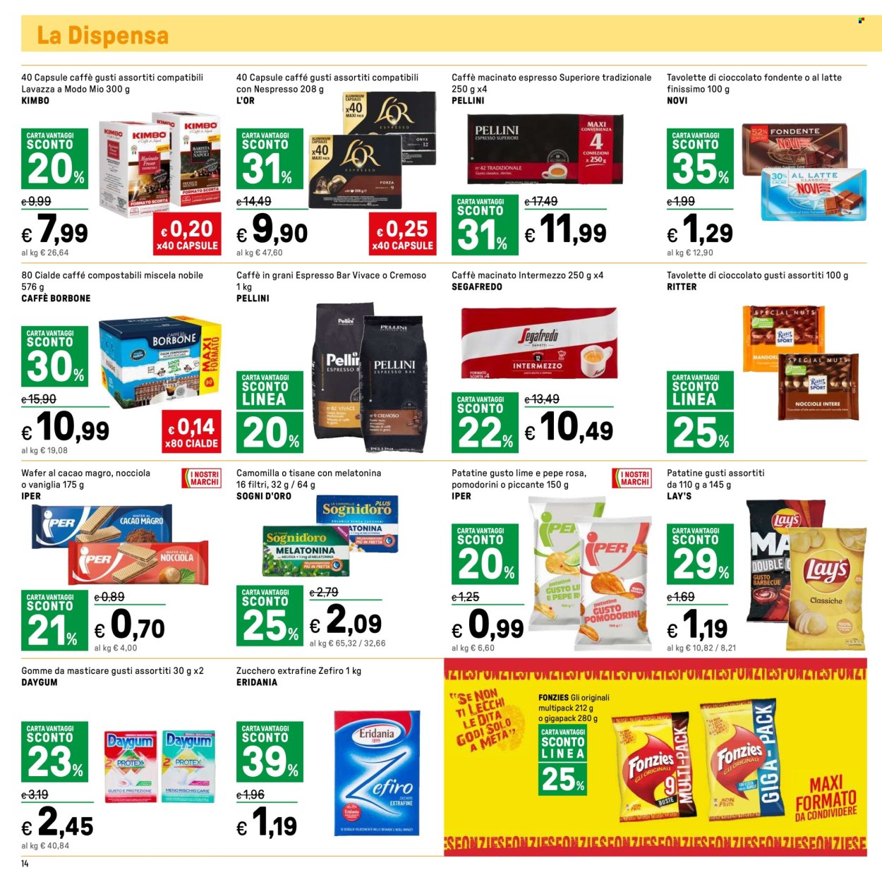 Volantino Iper, La grande i - 22/9/2025 - 1/10/2025. Pagina 14