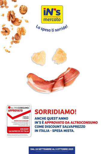 Volantino iN's Mercato - 24/9/2025 - 5/10/2025.