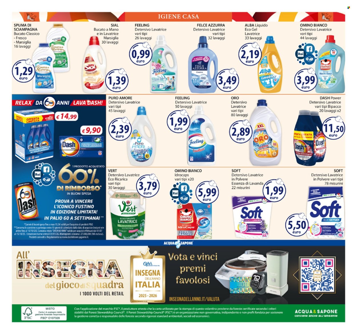 Volantino Acqua & Sapone - 22/9/2025 - 5/10/2025. Pagina 20