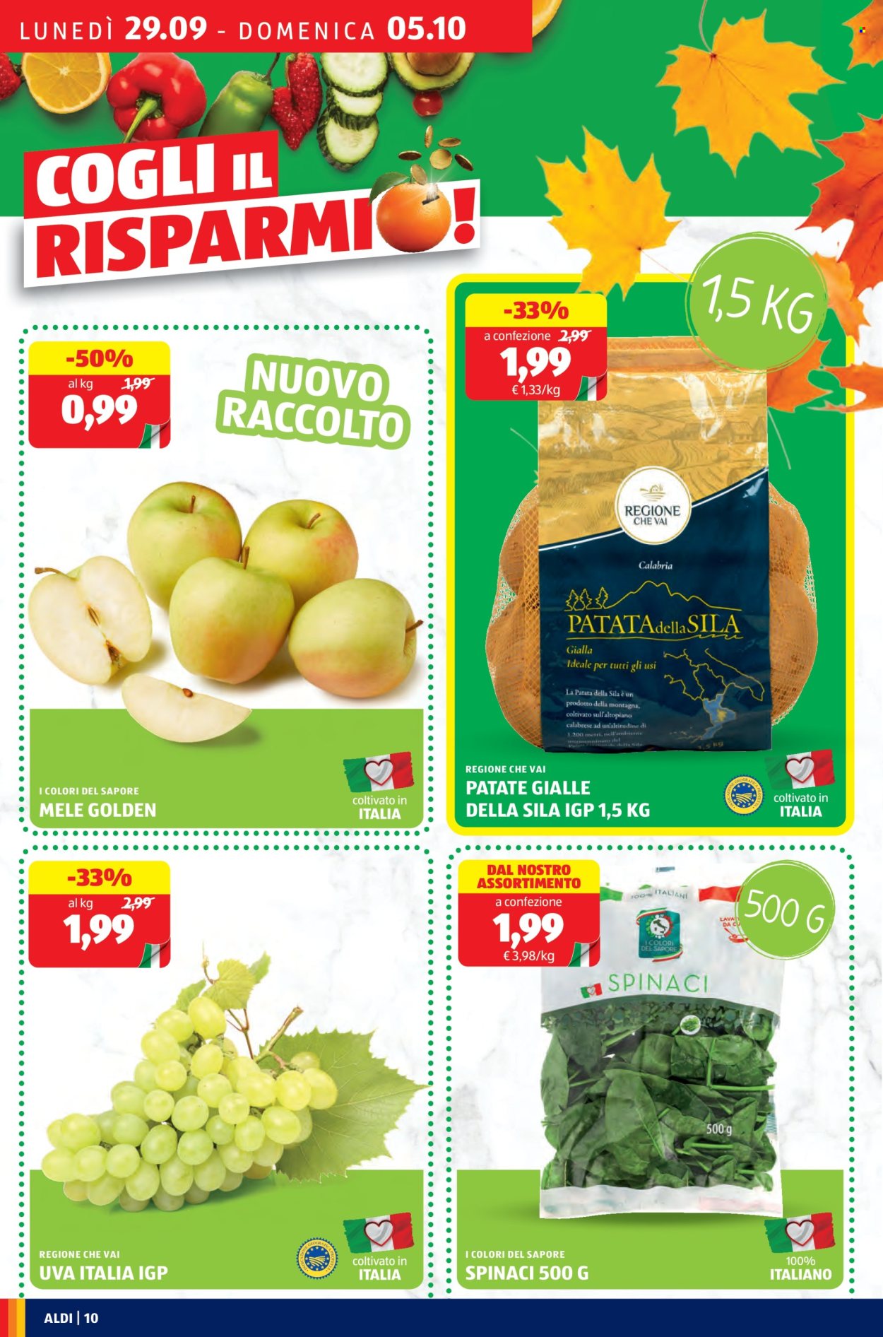Volantino Aldi - 29/9/2025 - 5/10/2025. Pagina 10
