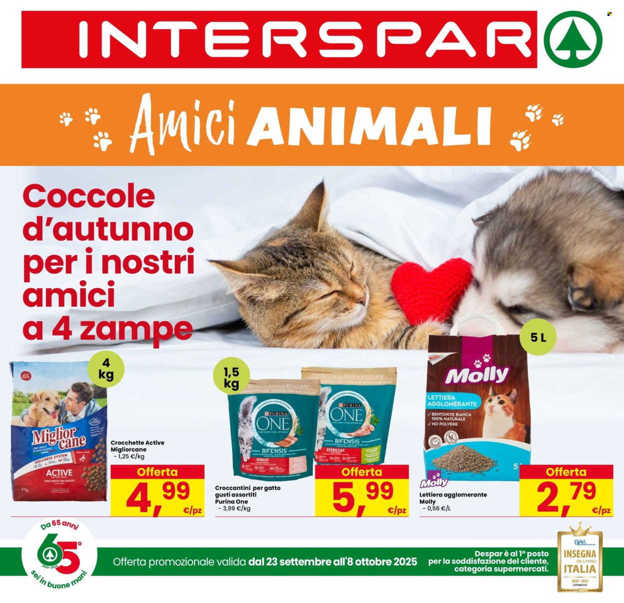 Volantino Interspar - 23/9/2025 - 8/10/2025. Pagina 1