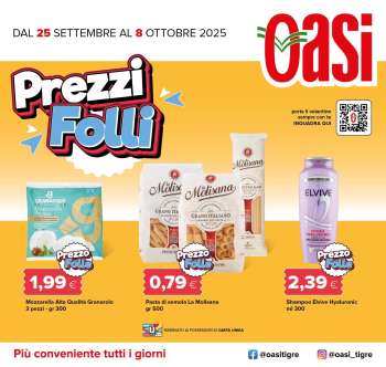Volantino Oasi - 25/9/2025 - 8/10/2025.