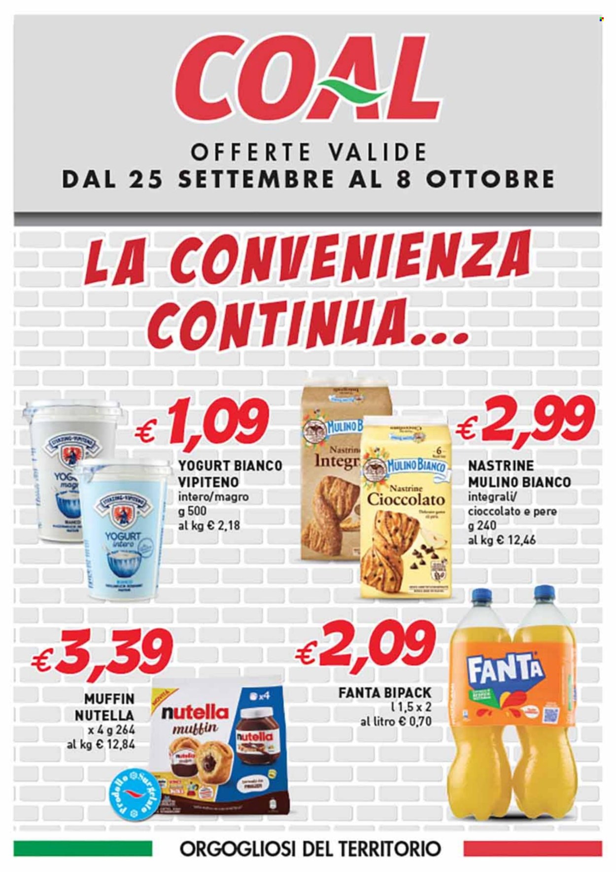 Volantino COAL - 25/9/2025 - 8/10/2025. Pagina 1