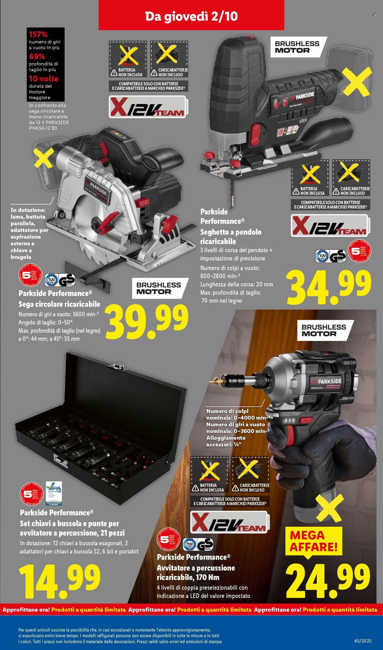 Volantino Lidl - 29/9/2025 - 5/10/2025. Pagina 45
