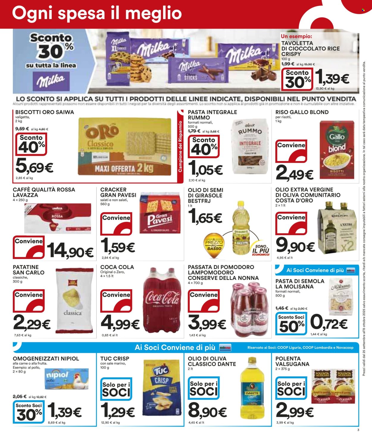 Leták Coop - 25.9.2025 - 8.10.2025. Strana 3