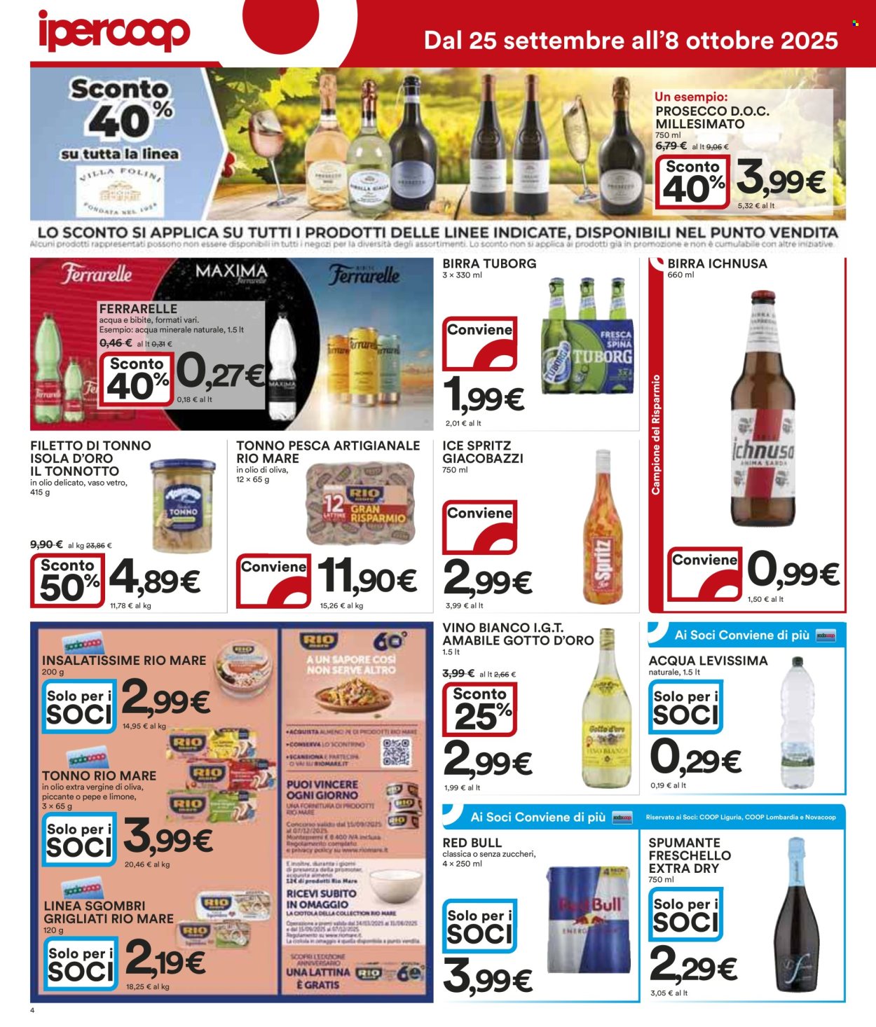 Leták Coop - 25.9.2025 - 8.10.2025. Strana 4