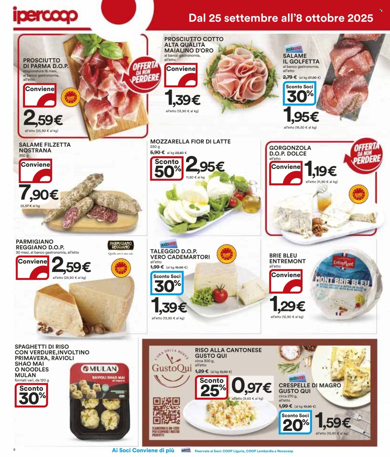 Leták Coop - 25.9.2025 - 8.10.2025. Strana 8