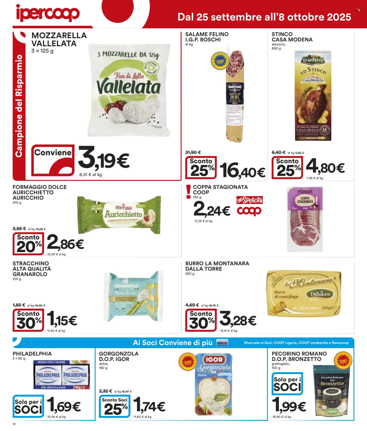 Leták Coop - 25.9.2025 - 8.10.2025. Strana 12