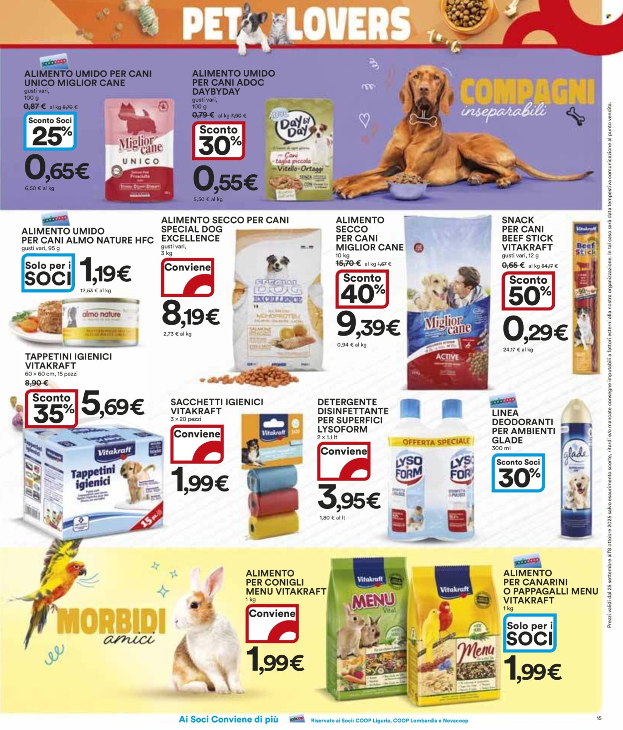 Leták Coop - 25.9.2025 - 8.10.2025. Strana 15