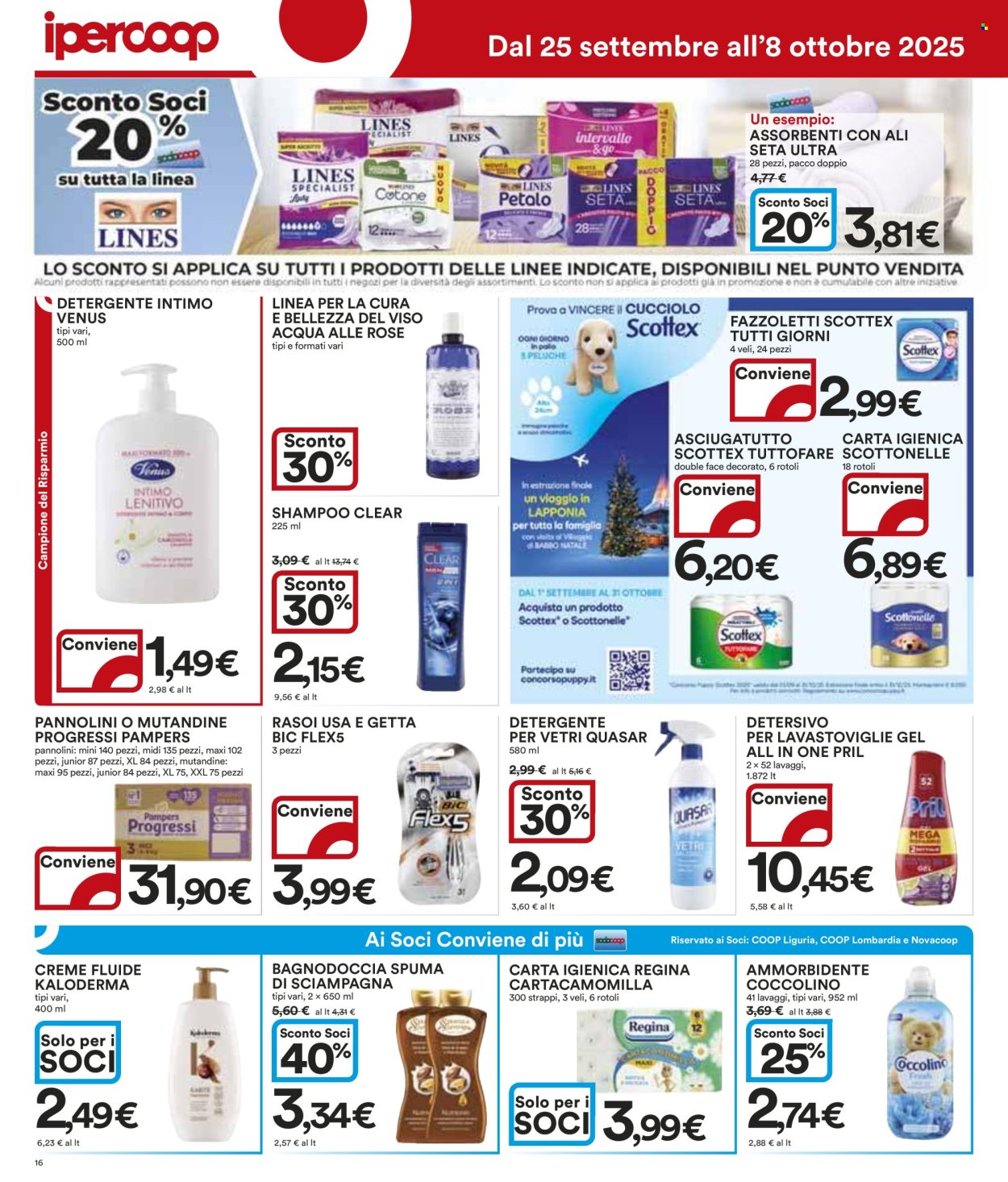 Leták Coop - 25.9.2025 - 8.10.2025. Strana 16