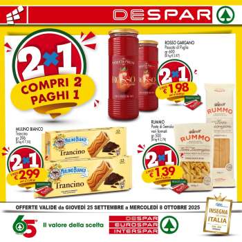 Volantino Interspar - 25/9/2025 - 8/10/2025.
