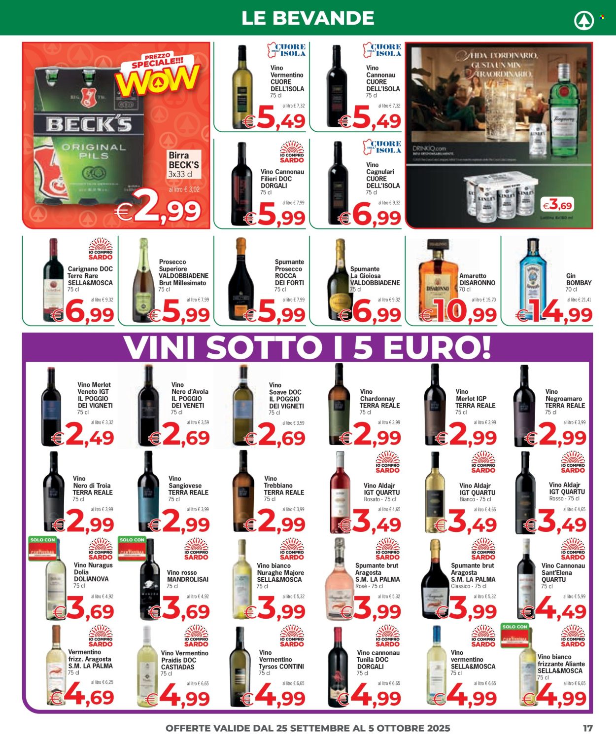 Volantino Despar - 25/9/2025 - 5/10/2025. Pagina 17