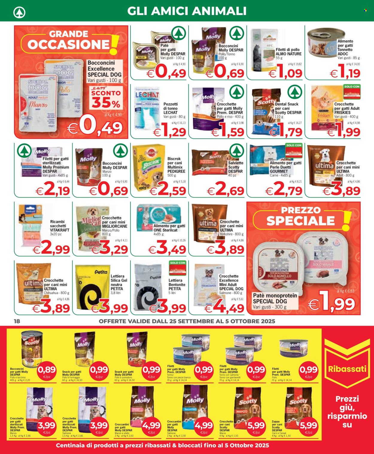 Volantino Despar - 25/9/2025 - 5/10/2025. Pagina 18
