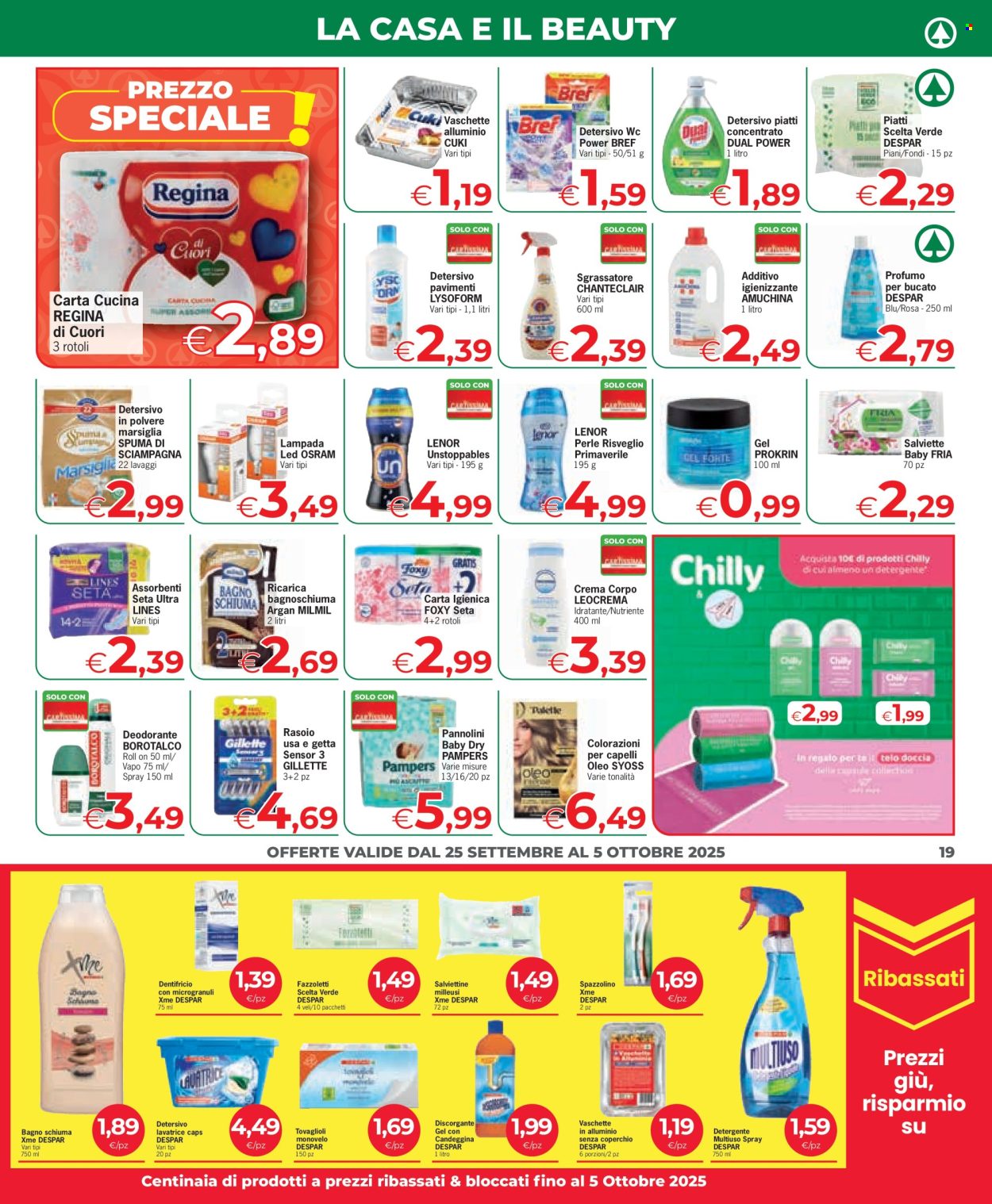 Volantino Despar - 25/9/2025 - 5/10/2025. Pagina 19