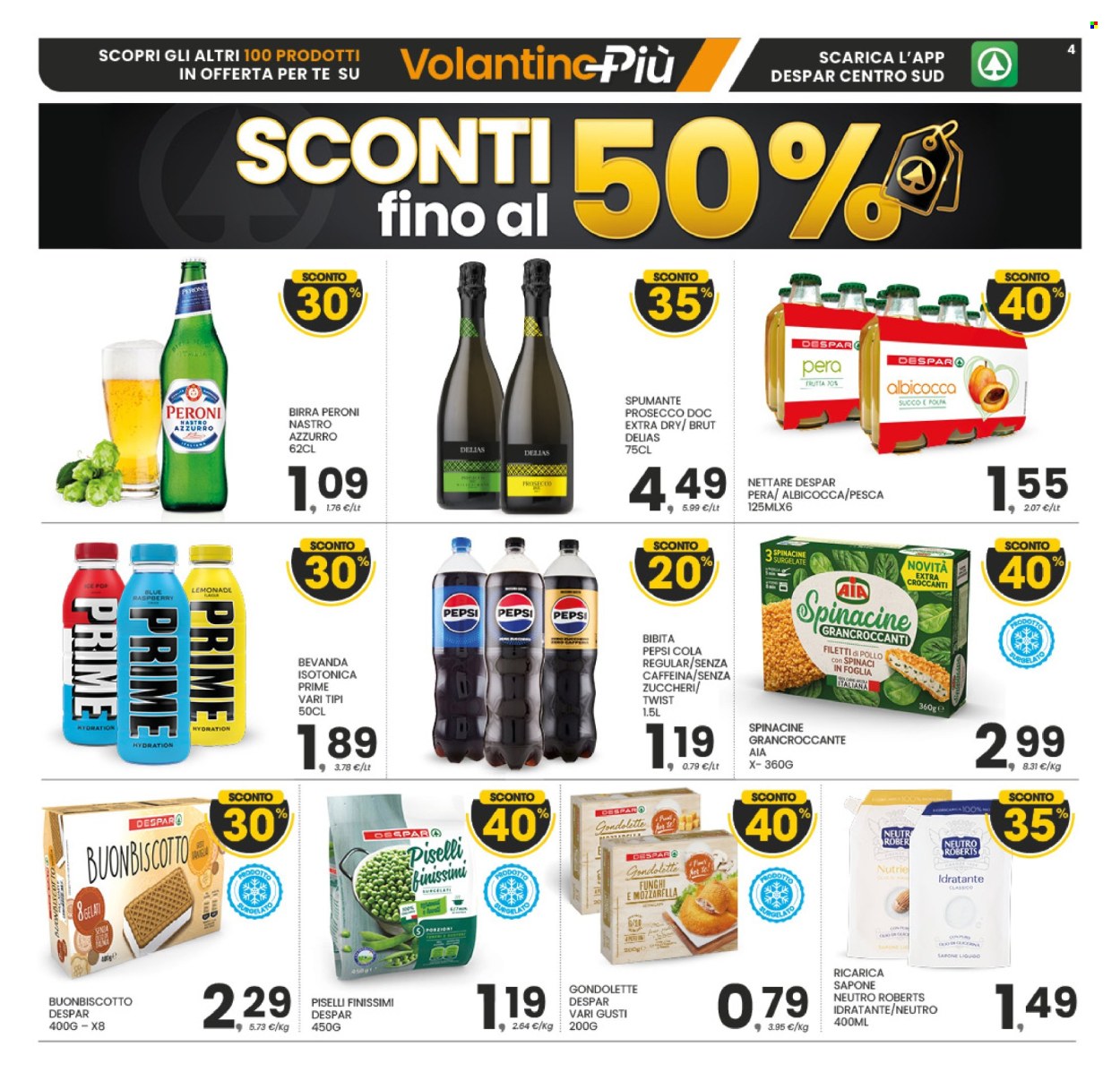 Volantino Eurospar - 21/9/2025 - 27/9/2025. Pagina 4