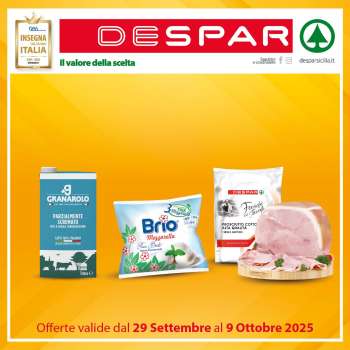 Volantino Despar - 29/9/2025 - 9/10/2025.