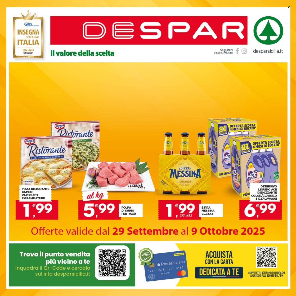 Volantino Despar - 29/9/2025 - 9/10/2025. Pagina 20