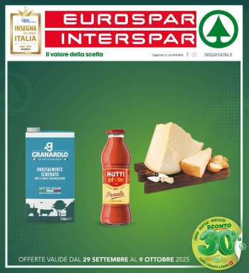 Volantino Interspar - 29/9/2025 - 9/10/2025.