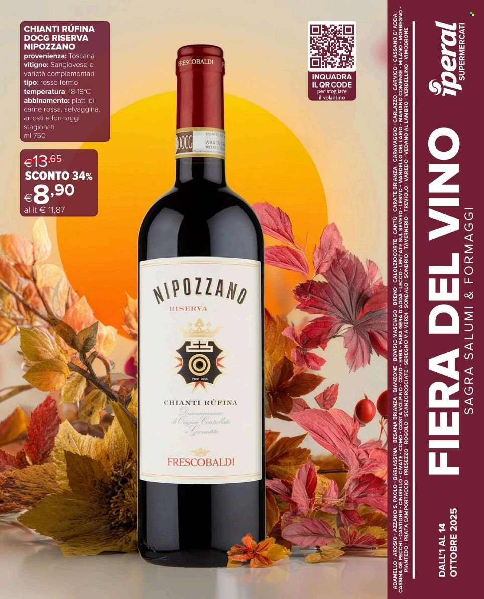Volantino Iperal - 1/10/2025 - 14/10/2025. Pagina 1