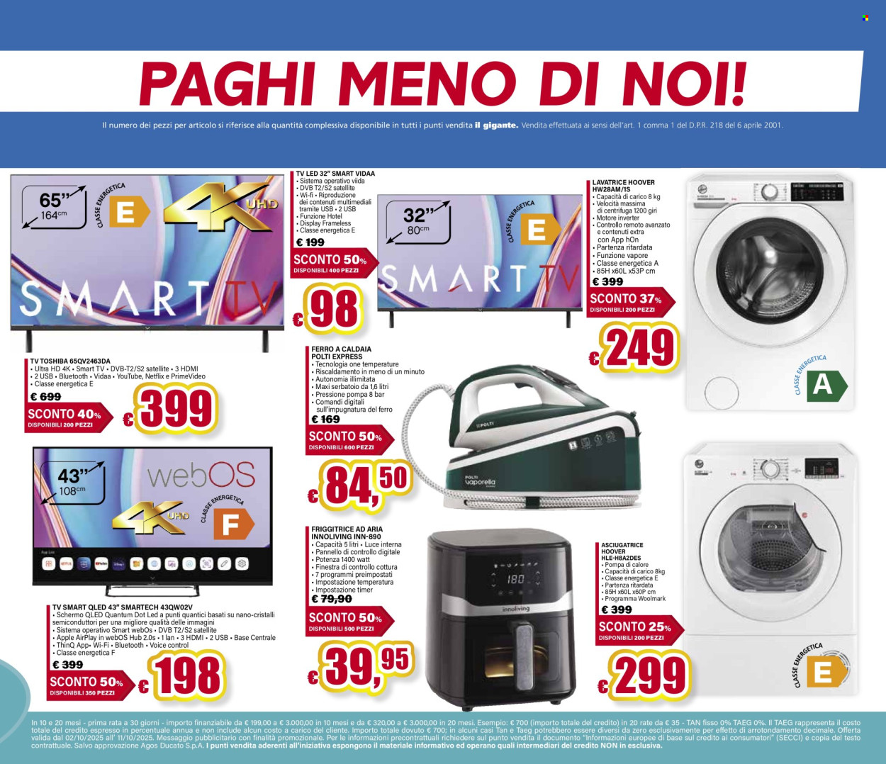 Volantino Il Gigante - 2/10/2025 - 11/10/2025. Pagina 7