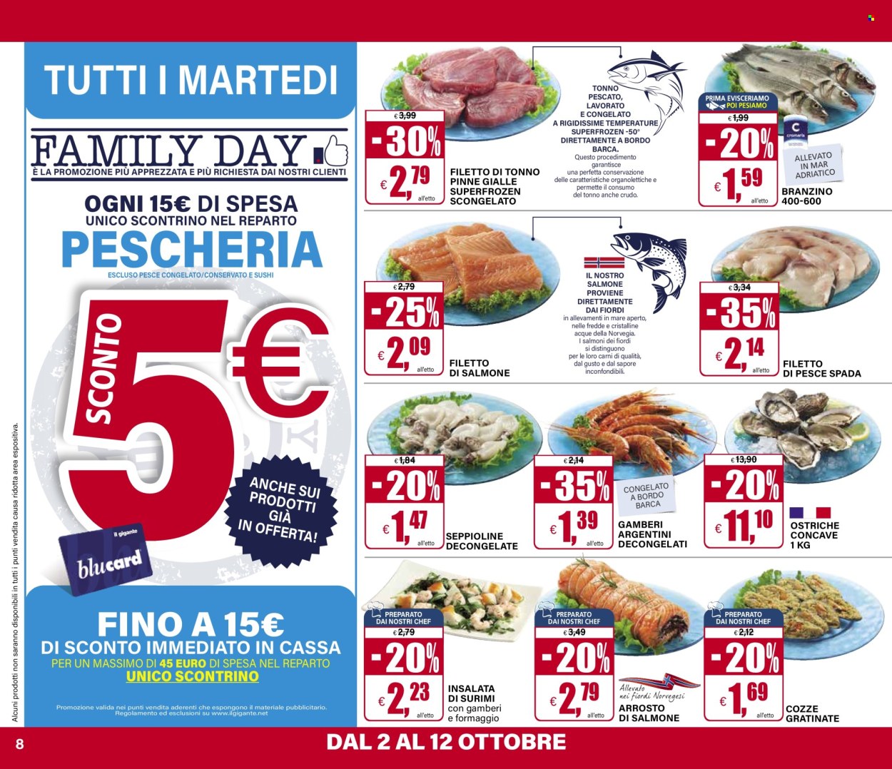 Volantino Il Gigante - 2/10/2025 - 11/10/2025. Pagina 8