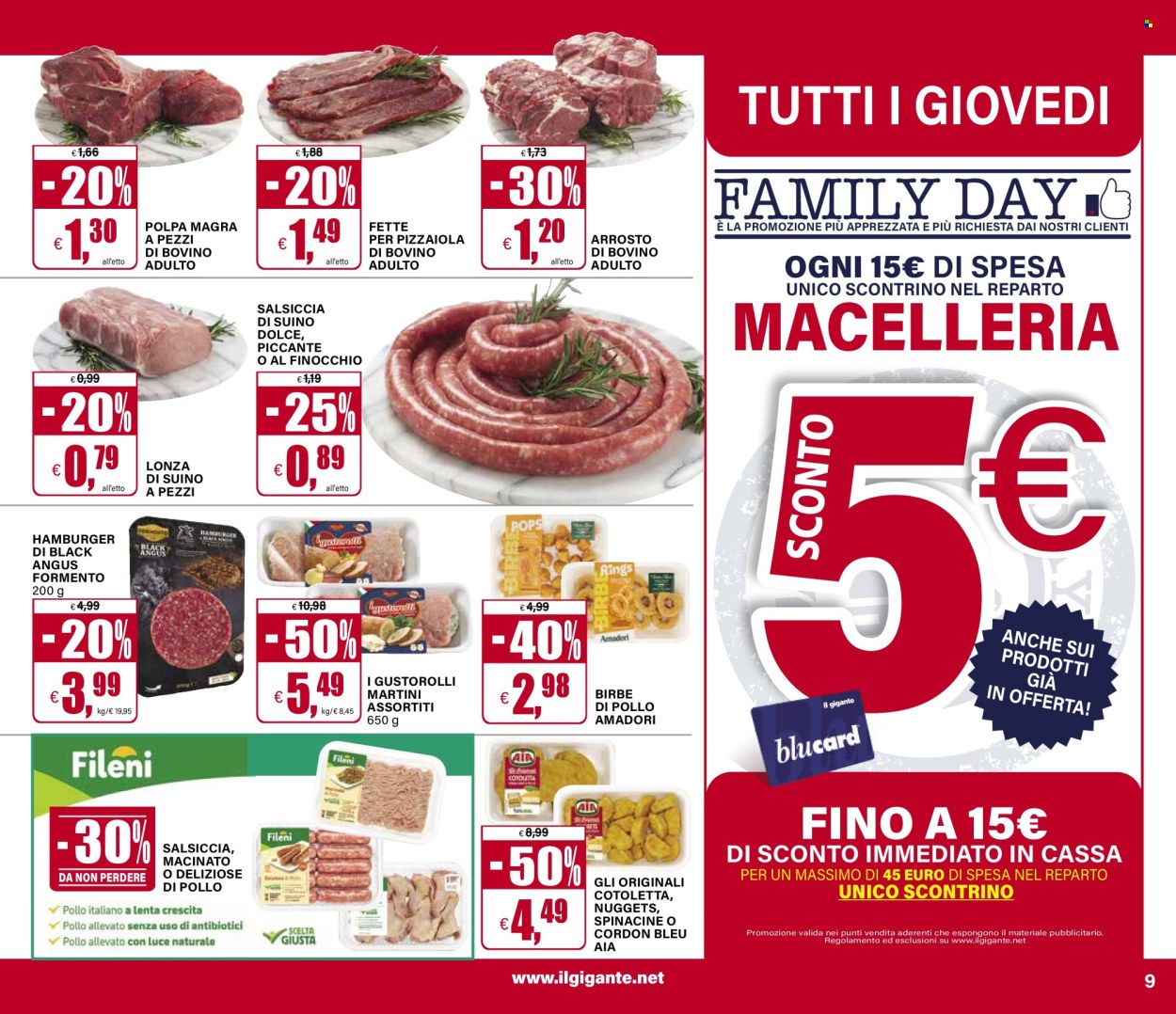 Volantino Il Gigante - 2/10/2025 - 11/10/2025. Pagina 9