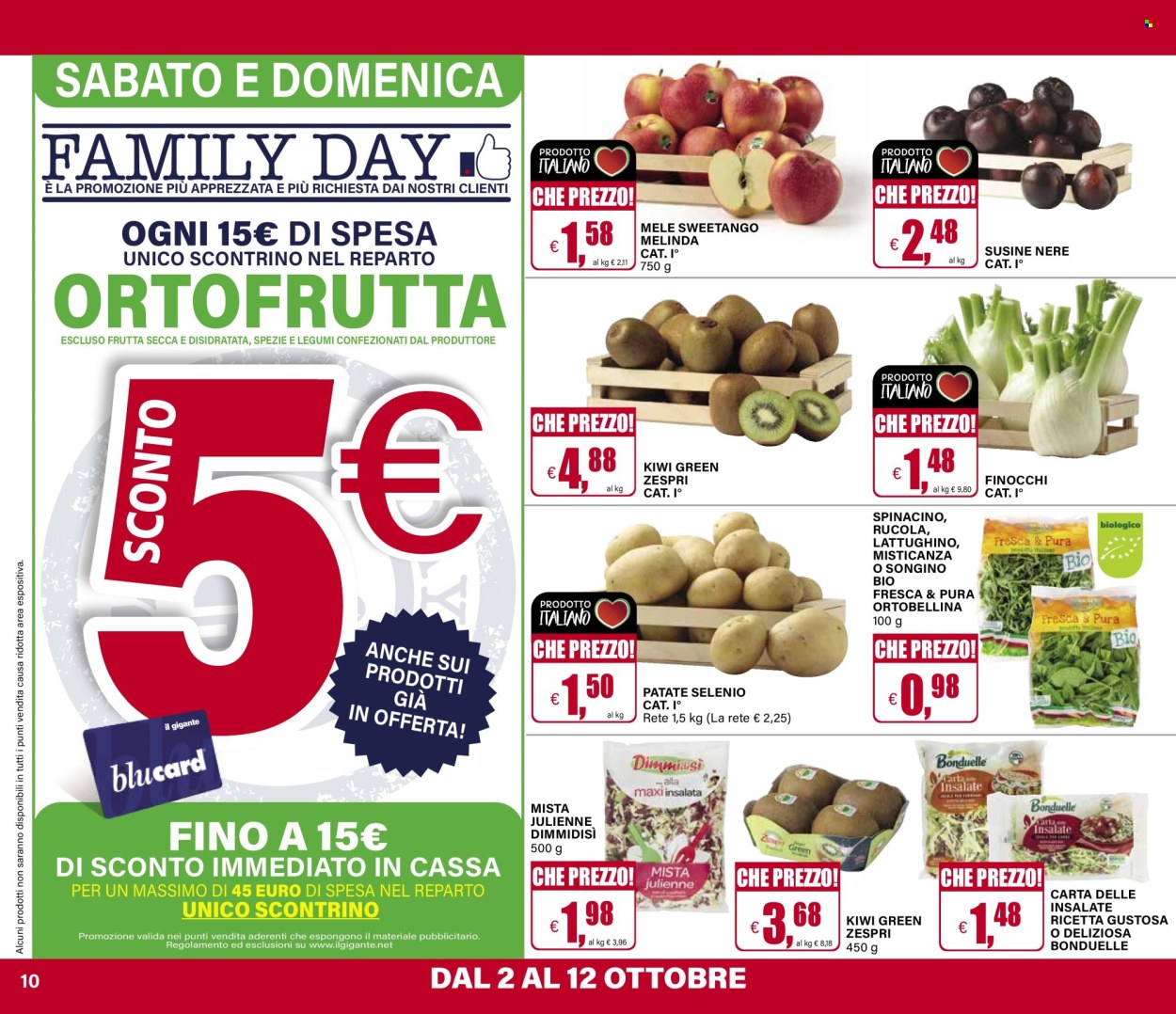 Volantino Il Gigante - 2/10/2025 - 11/10/2025. Pagina 10