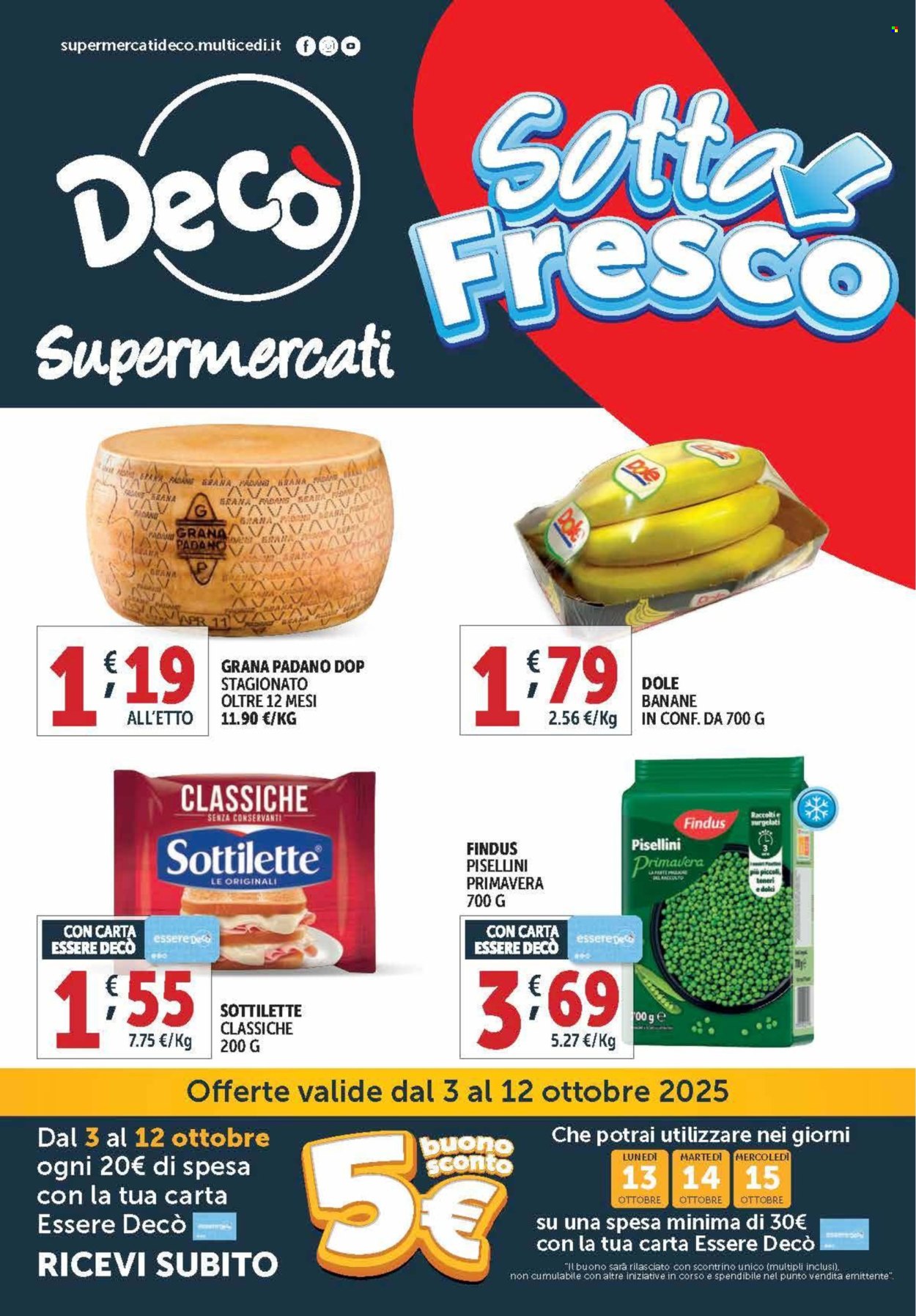 Volantino Deco - 3/10/2025 - 12/10/2025. Pagina 1