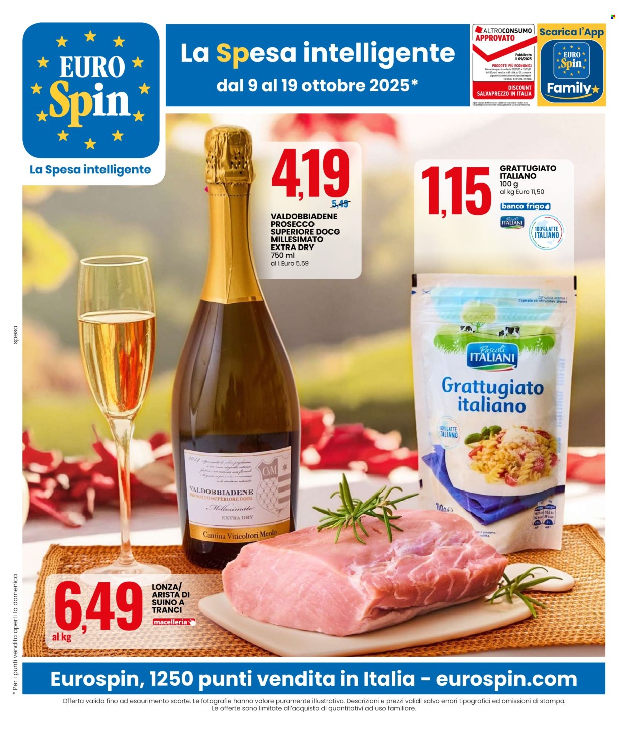 Volantino EuroSpin - 9/10/2025 - 19/10/2025. Pagina 1