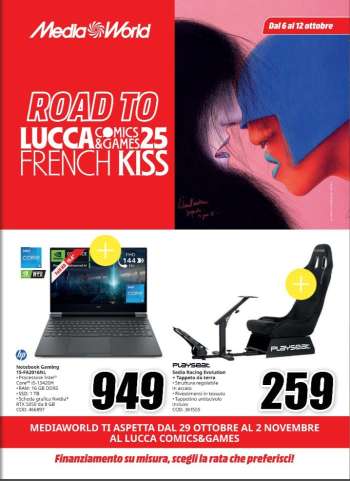 Volantino MediaWorld - 6/10/2025 - 12/10/2025.