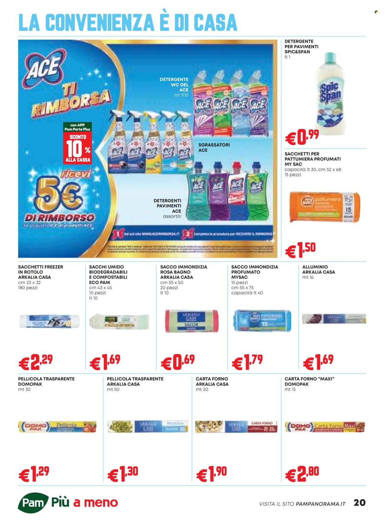 Volantino Pam Panorama - 9/10/2025 - 22/10/2025. Pagina 20