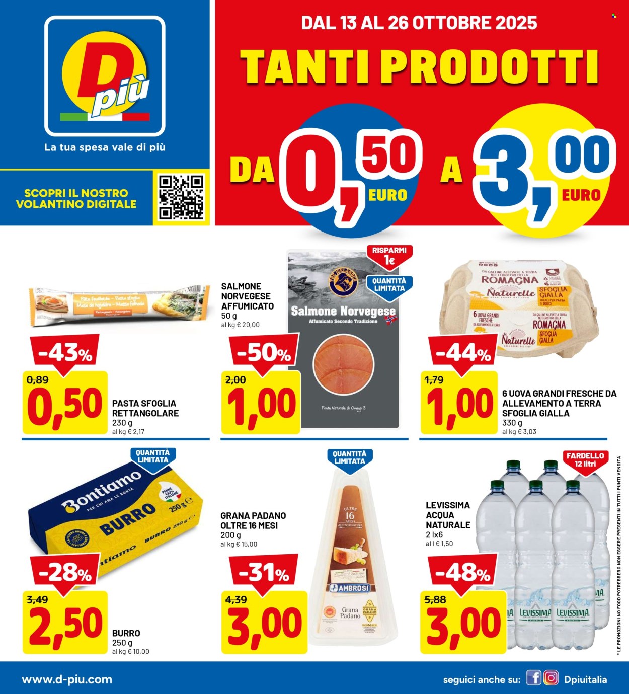 Volantino Dpiù - 13/10/2025 - 26/10/2025. Pagina 1