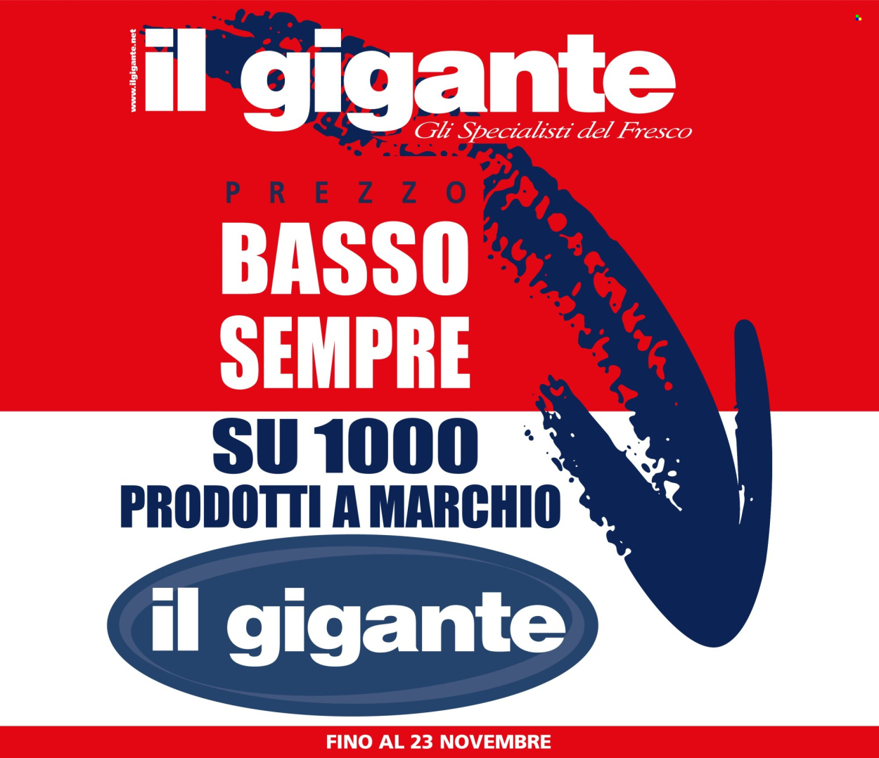 Volantino Il Gigante - 13/10/2025 - 23/11/2025. Pagina 1