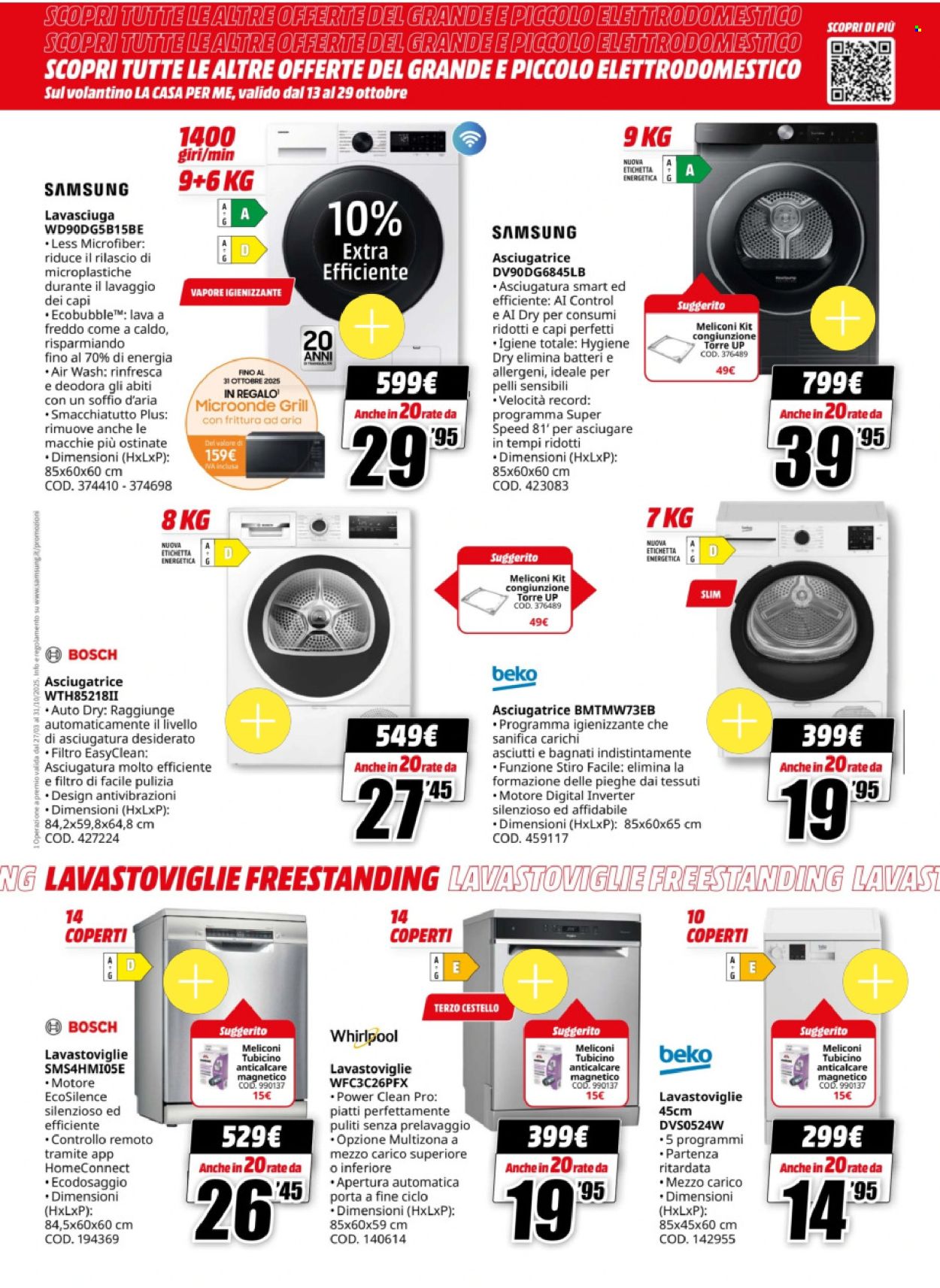 Volantino MediaWorld - 13/10/2025 - 26/10/2025. Pagina 28