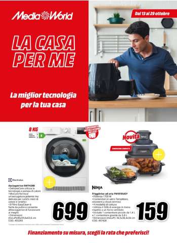 Volantino MediaWorld - 13/10/2025 - 29/10/2025.