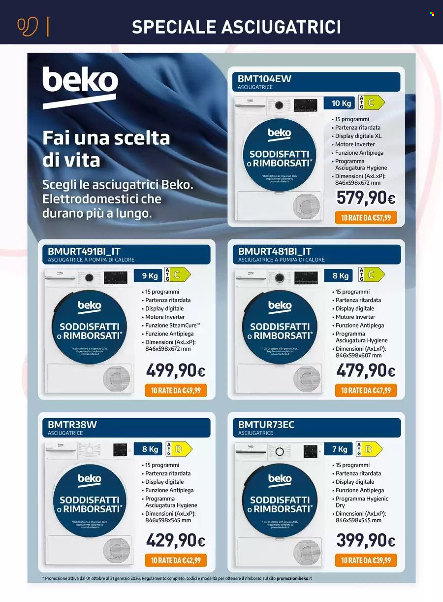 Volantino Unieuro - 17/10/2025 - 3/11/2025. Pagina 8