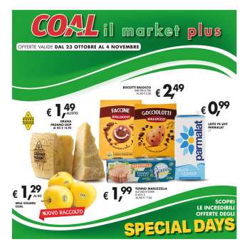 Volantino COAL - 23/10/2025 - 4/11/2025.