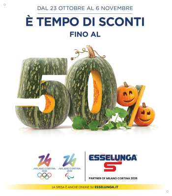 Volantino Esselunga - 23/10/2025 - 6/11/2025.