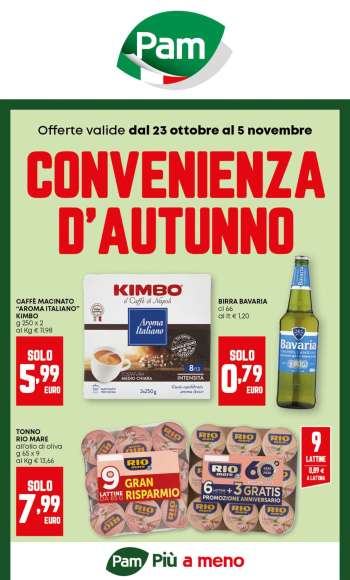 Volantino Pam Panorama - 23/10/2025 - 5/11/2025.