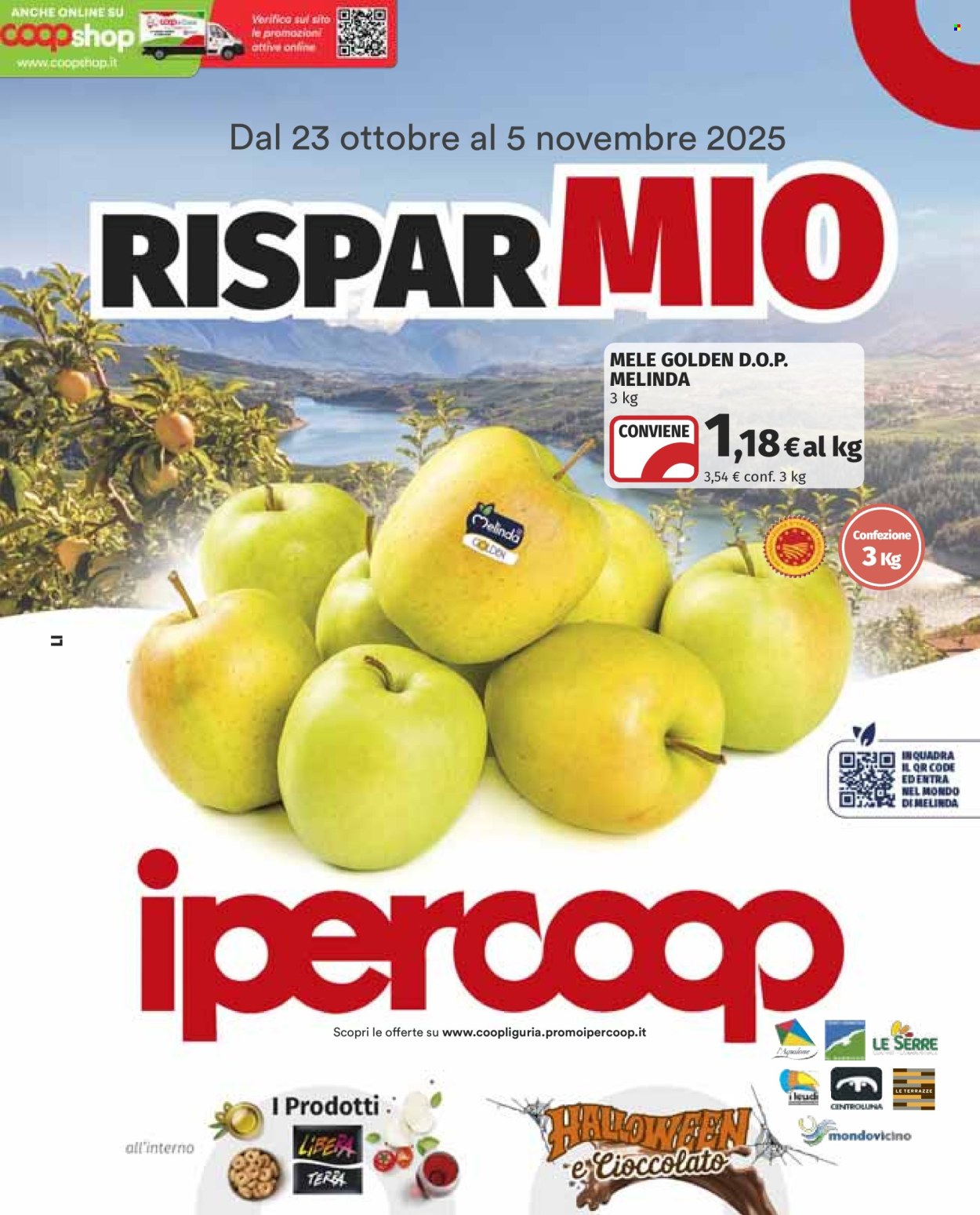 Leták Coop - 23.10.2025 - 5.11.2025. Strana 1