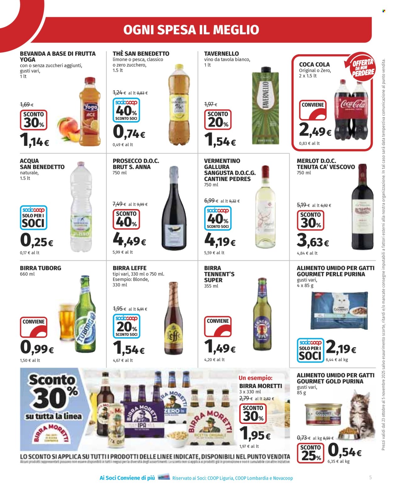 Leták Coop - 23.10.2025 - 5.11.2025. Strana 5
