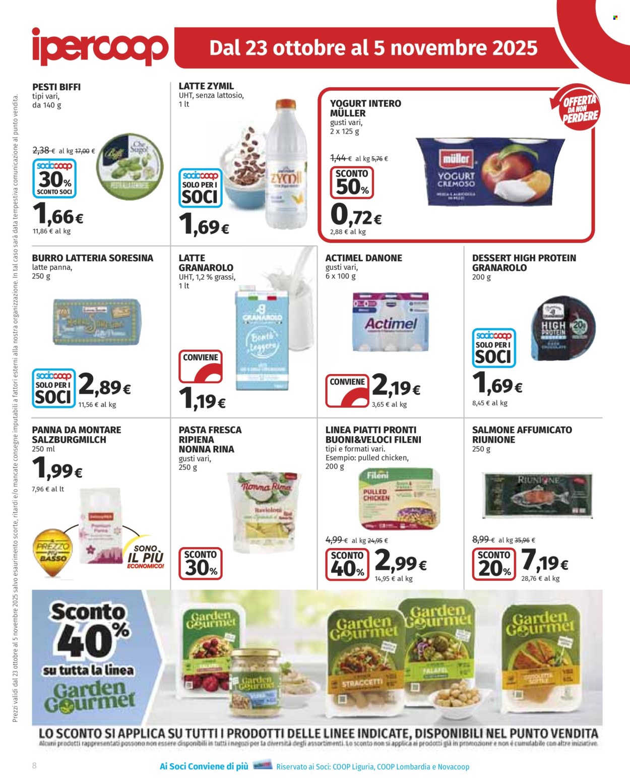 Leták Coop - 23.10.2025 - 5.11.2025. Strana 8