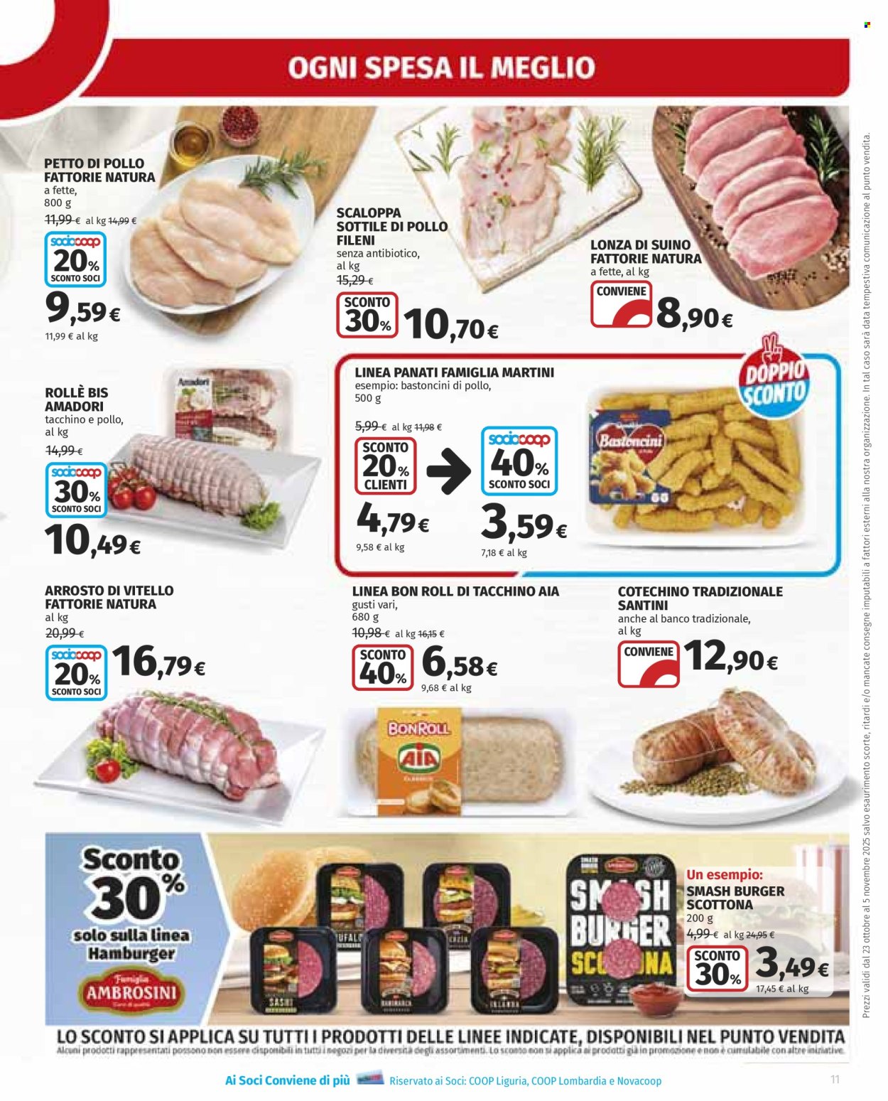 Leták Coop - 23.10.2025 - 5.11.2025. Strana 11